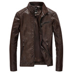 Casual Faux Leather Jacket